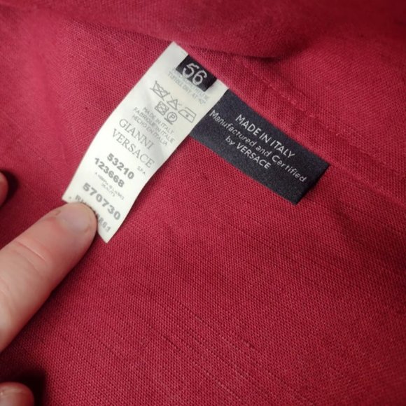 RARE SS08 RUNWAY VERSACE LEATHER JACKET 56 IT XL LARGE MENS COAT LUXURY - Picture 9 of 13